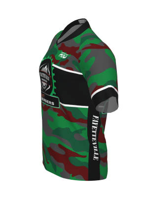 Podiumwear Men's Silver Short Sleeve MTB Jersey - New Fabric 2025!