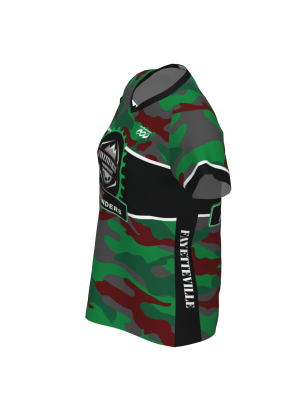 Podiumwear Women's Silver Short Sleeve MTB Jersey - NEW FABRIC 2025!