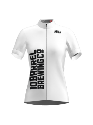 Podiumwear Women's Silver Full Zip Jersey