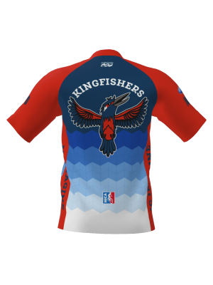 Podiumwear Men's Silver Short Sleeve MTB Jersey - New Fabric 2025!