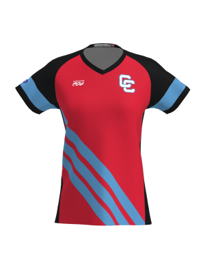Podiumwear Women's Silver Short Sleeve MTB Jersey - NEW FABRIC 2025!