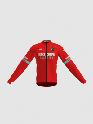 Podiumwear Men's Silver Long Sleeve Jersey