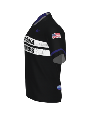 Podiumwear Men's Silver Short Sleeve MTB Jersey - New Fabric 2025!