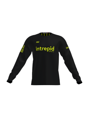Podiumwear Unisex Silver Long Sleeve Tech Tee - New Fabric 2025!