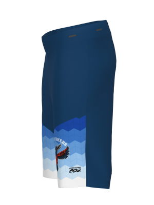Podiumwear Unisex Silver Traverse MTB Baggie - New Fabric 2025!