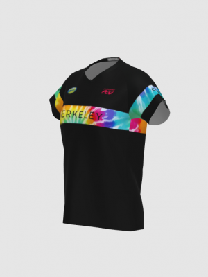 Podiumwear Women's Silver Short Sleeve MTB Jersey - NEW FABRIC 2025!