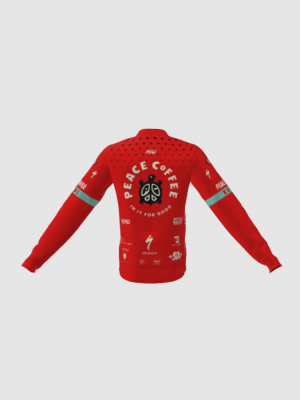 Podiumwear Men's Silver Long Sleeve Jersey