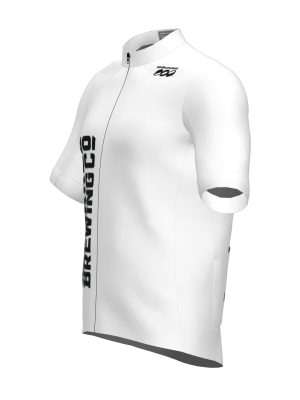 Podiumwear Men's Silver Full Zip Jersey