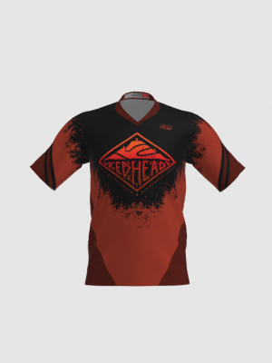 Podiumwear Men's Silver Short Sleeve MTB Jersey - New Fabric 2025!