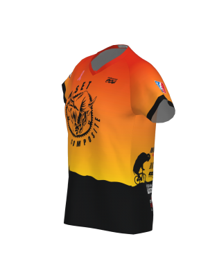 Podiumwear Women's Silver Short Sleeve MTB Jersey - NEW FABRIC 2025!