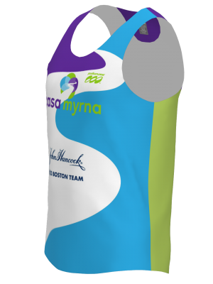 Podiumwear Men's Singlet (Nordic Skiing) Side View