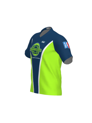 Podiumwear Men's Silver Short Sleeve MTB Jersey - New Fabric 2025!