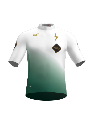 Podiumwear Men's Gold Full Zip Jersey