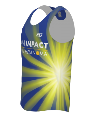 Podiumwear Men's Singlet (Nordic Skiing) Side View