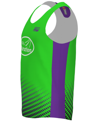 Podiumwear Men's Singlet (Nordic Skiing) Side View