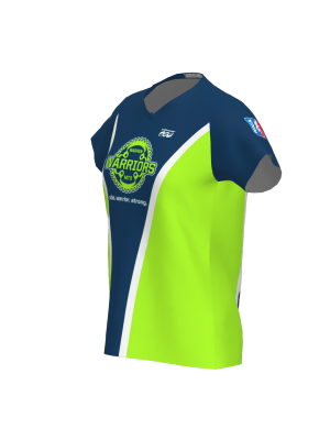 Podiumwear Women's Silver Short Sleeve MTB Jersey - NEW FABRIC 2025!
