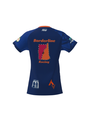 Podiumwear Women's Silver Short Sleeve MTB Jersey - NEW FABRIC 2025!