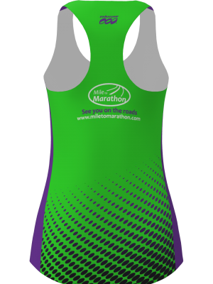 Podiumwear Women's Singlet (Nordic Skiing) Back View