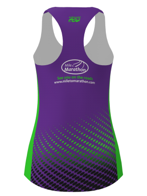 Podiumwear Women's Singlet (Nordic Skiing) Back View