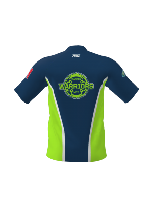 Podiumwear Men's Silver Short Sleeve MTB Jersey - New Fabric 2025!