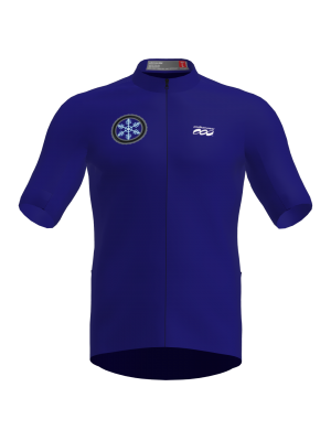 Podiumwear Men's Silver Full Zip Jersey