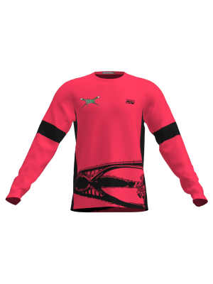 Podiumwear Unisex Crew Neck LS Tee - New Fabric 2025!