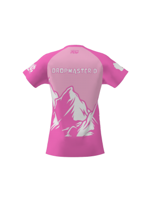Podiumwear Women's Silver Short Sleeve MTB Jersey - NEW FABRIC 2025!