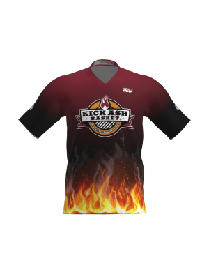 Podiumwear Men's Silver Short Sleeve MTB Jersey - New Fabric 2025!