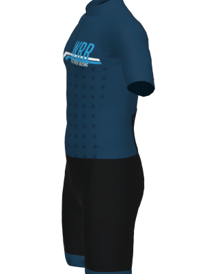 Podiumwear Men's Short Sleeve Skinsuit with Pockets