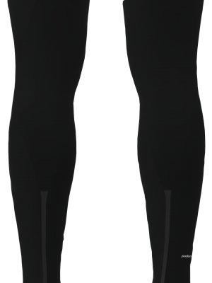 Podiumwear Dyed Black Legwarmers