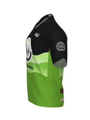 Podiumwear Men's Silver Short Sleeve MTB Jersey - New Fabric 2025!