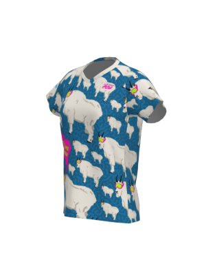 Podiumwear Women's Silver Short Sleeve MTB Jersey - NEW FABRIC 2025!