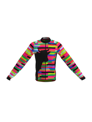 Podiumwear Men's Silver Long Sleeve Jersey