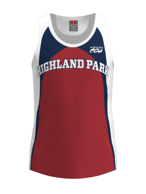 Podiumwear Men's Singlet (Nordic Skiing) Front View