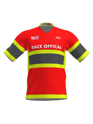 Podiumwear Men's Silver Short Sleeve MTB Jersey - New Fabric 2025!