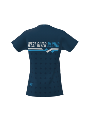 Podiumwear Women's Silver Short Sleeve MTB Jersey - NEW FABRIC 2025!