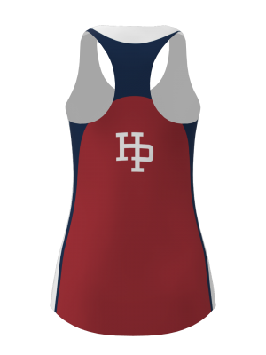 Podiumwear Women's Singlet (Nordic Skiing) Back View