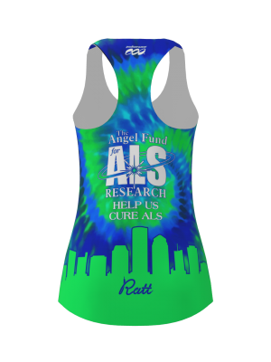 Podiumwear Women's Singlet (Nordic Skiing) Back View