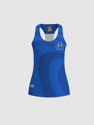 Podiumwear Women's Singlet (Nordic Skiing) Front View