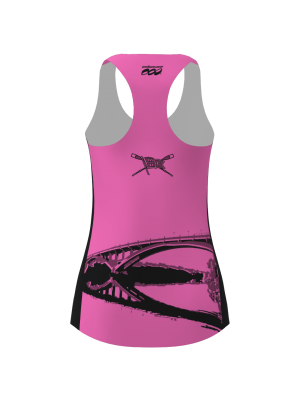 Podiumwear Women's Singlet (Nordic Skiing) Back View