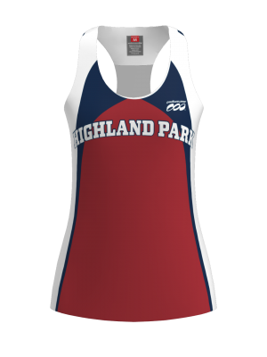 Podiumwear Women's Singlet (Nordic Skiing) Front View