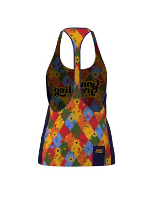 Podiumwear Women's Singlet (Nordic Skiing) Back View