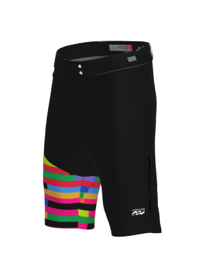 Podiumwear Unisex Silver Traverse MTB Baggie - New Fabric 2025!