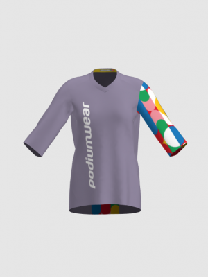 Podiumwear Women's Loose Fit Short Sleeve MTB Jersey - New Fabric 2025!