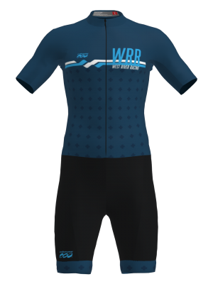 Podiumwear Men's Short Sleeve Skinsuit with Pockets