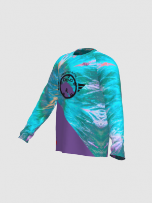 Podiumwear Unisex Silver Long Sleeve Tech Tee - New Fabric 2025!