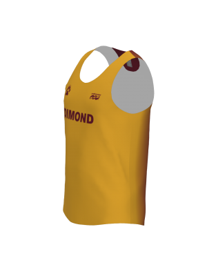 Podiumwear Men's Singlet (Nordic Skiing) Side View