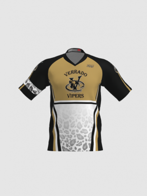 Podiumwear Men's Silver Short Sleeve MTB Jersey - New Fabric 2025!