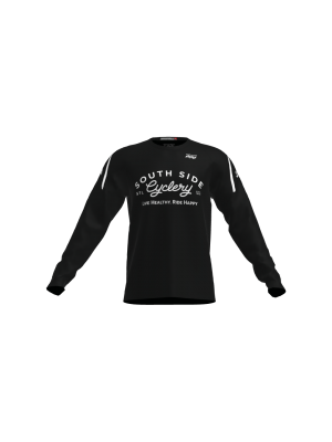 Podiumwear Unisex Silver Long Sleeve Tech Tee