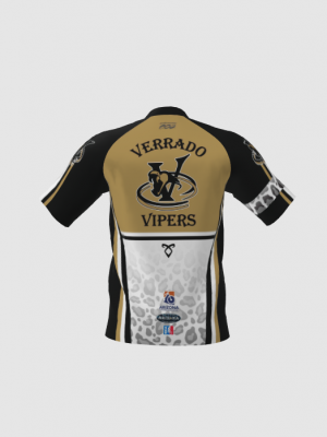 Podiumwear Men's Silver Short Sleeve MTB Jersey - New Fabric 2025!